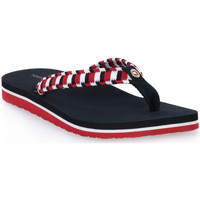 Chaussures Homme Tongs Tommy Hilfiger DW5 WOVEN WEBBING Gris