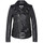 Vêtements Femme Vestes en cuir / synthétiques Schott LCW1637 BLACK Noir
