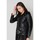 Vêtements Femme Vestes en cuir / synthétiques Schott LCW1637 BLACK Noir