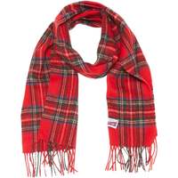 Accessoires textile Echarpes / Etoles / Foulards Harrington Echarpe écossaise rouge 100% laine rouge