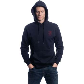 Vêtements Homme Sweats Harrington Sweat hoodie en coton biologique marine 