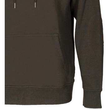 Harrington Sweat hoodie en coton biologique kaki 