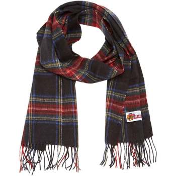 Accessoires textile Echarpes / Etoles / Foulards Harrington Echarpe écossaise noire 100% laine noir