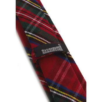 Harrington Cravate écossaise rouge Rouge