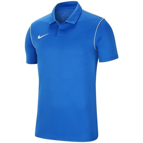 Vêtements Garçon T-shirts manches forcees Nike Park 20 Bleu