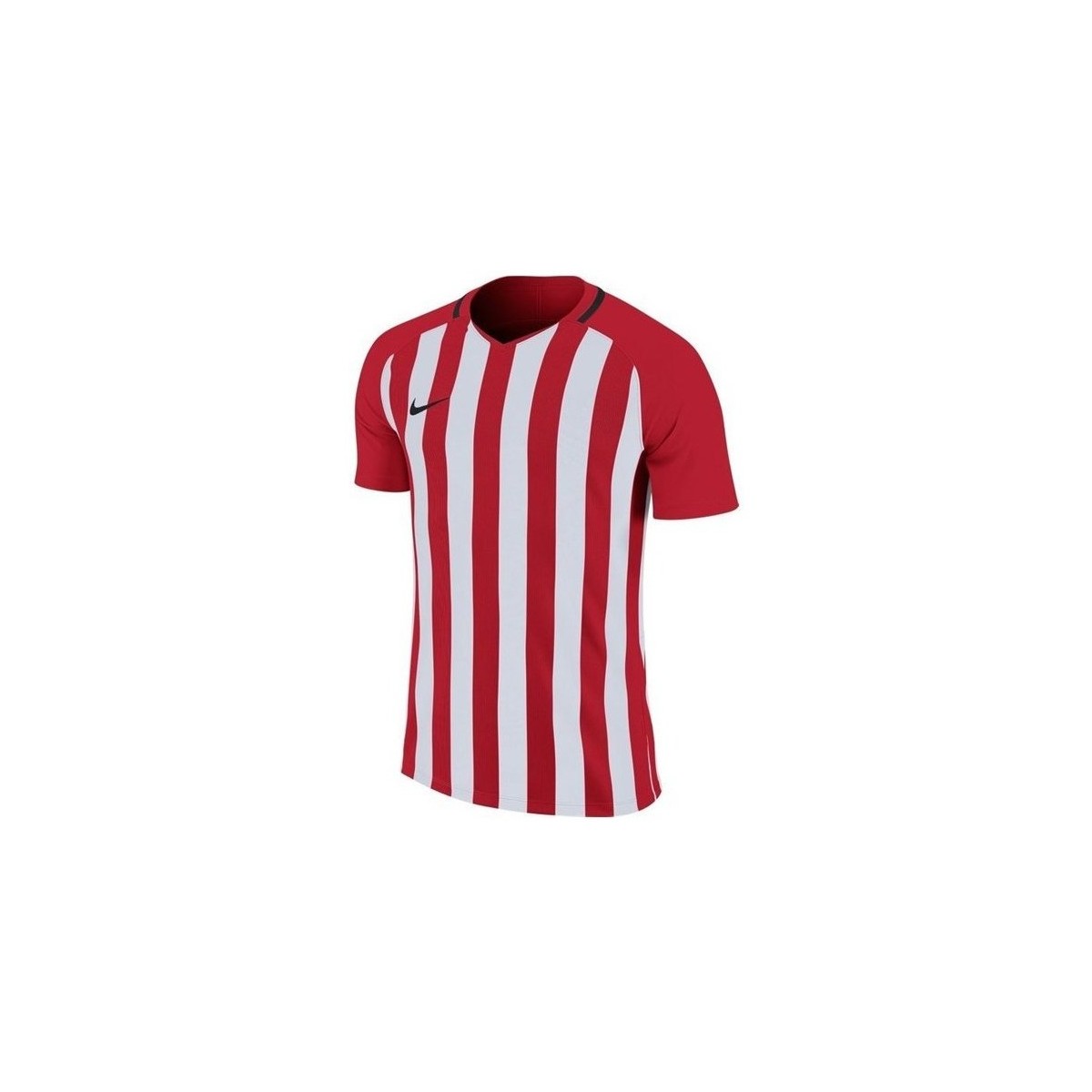 Vêtements Garçon T-shirts manches courtes Nike Striped Division Rouge, Blanc