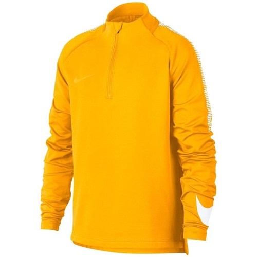 Vêtements Garçon Sweats Nike masculina Dry Squad Drill Jaune