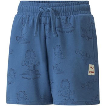 Vêtements Garçon Shorts / Bermudas Puma  Bleu