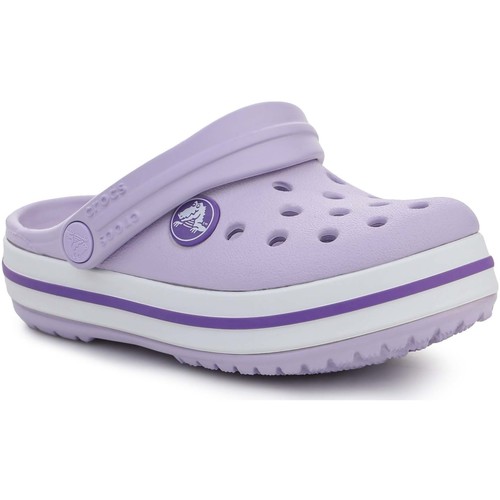 Chaussures Fille Sandales et Nu-pieds Crocs Moyen : 3 à 5cm 207005-5P8 Violet