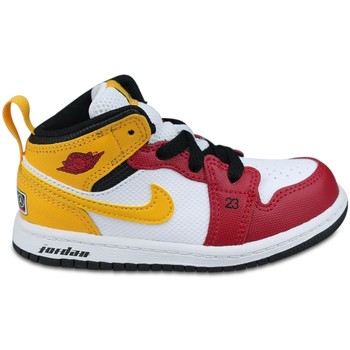 Chaussures Baskets mode Nike Jordan 1 Mid Se Bebe Motorjordans Dj0335-067 Blanc