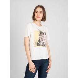 Vêtements Femme T-shirts manches courtes Patrizia Pepe 8M1161/A8R8 Blanc
