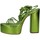 Chaussures Femme Sandales et Nu-pieds Tsakiris Mallas VELINA710 Sandales Femme chaux verte Vert