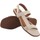 Chaussures Femme Multisport Isteria Sandale Femme   22080 couleur BEIG Blanc