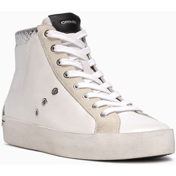 Chaussures Femme Baskets montantes Crime London Sneakers HIGH TOP HERITAGE White - 1