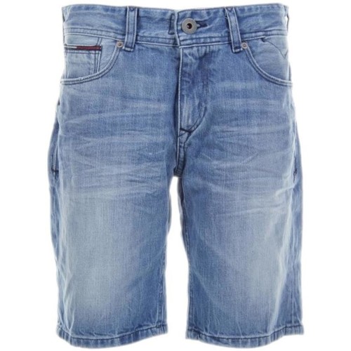 Vêtements Garçon Shorts / Bermudas Tommy capuche Hilfiger  Bleu