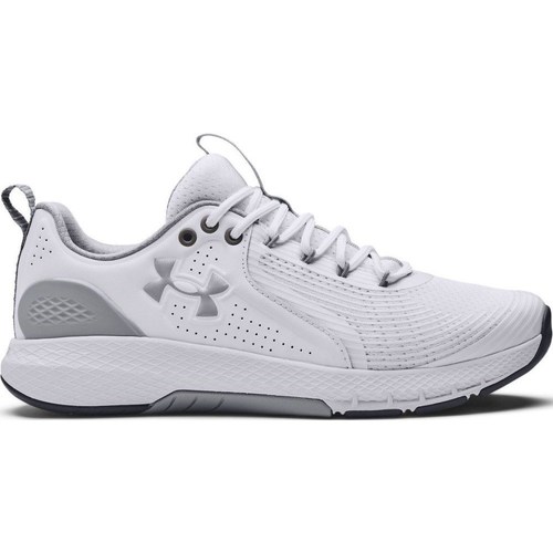 Chaussures Homme Baskets basses Under Armour Charged Commit TR 3 Gris, Blanc