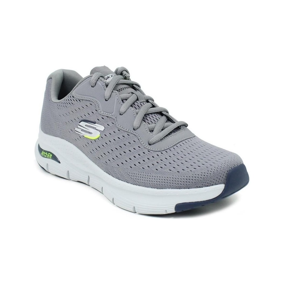 Chaussures Homme Baskets mode Skechers BASKETS  ARCH FIT-INFINITY COOL GRIS Gris