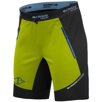 Vêtements Homme Shorts / Bermudas Crazy Idea Shorts Acceleration Homme Linken Vert