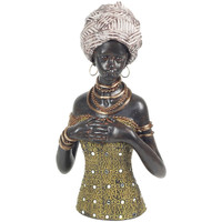 Housses de coussins Statuettes et figurines Signes Grimalt Décoration femme africaine Marron
