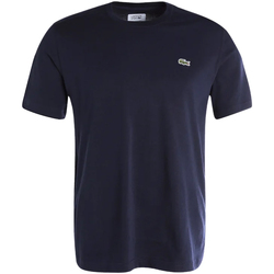 Vêtements Homme T-shirts manches courtes Lacoste - T-shirt blu TH7618-166 Bleu