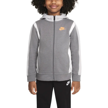 Vêtements Enfant Sweats Nike - Felpa grigio 86H925-M19 Gris