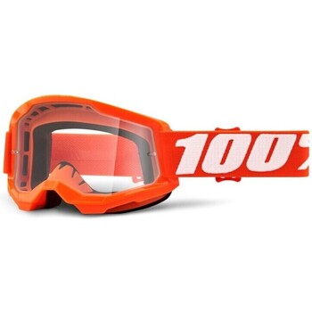 Accessoires Accessoires sport 100 % Feminin 100% Masque VTT Strata 2 - Orange/Clear Orange