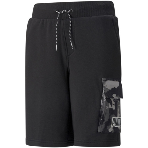 Vêtements Enfant Bleu Shorts / Bermudas Puma 847289-01 Noir