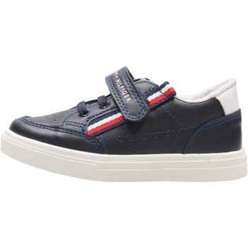 Chaussures Enfant Baskets mode Tommy Hilfiger - Sneaker blu T1B4-32210-X007 Bleu