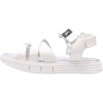 Chaussures Fille Sandales et Nu-pieds Calvin Klein Jeans - Sandalo bianco V4A2-80211-100 Blanc