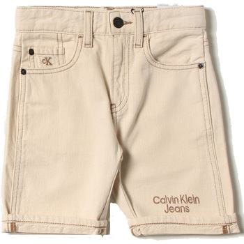 Vêtements Enfant Shorts / Bermudas Calvin Klein Jeans IB0IB01233-1AA Beige