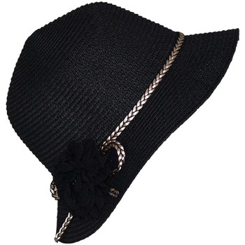 Accessoires textile Femme Chapeaux Chapeau-Tendance Mini capeline CHIARA Noir
