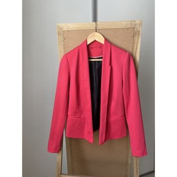 Vêtements Femme Vestes / Blazers Sans marque Veste blazer rose Rose