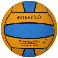 Accessoires Ballons de sport Sporti France Ballon de water polo jaune/bleu