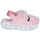 Chaussures Fille Chaussons Skechers HEART LIGHTS SANDALS Rose