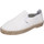 Chaussures Homme Mocassins Rucoline BF270 NAVEEN 8550 Mocassins Cuir Blanc