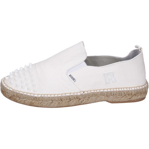 Chaussures Homme Mocassins Rucoline BF270 NAVEEN 8550 Mocassins Cuir Blanc