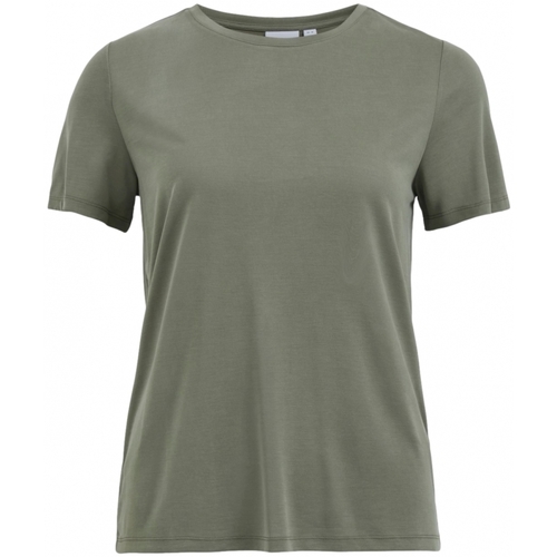 Vêtements Femme Sweats Vila Modala O Neck T-Shirt - Four Leaf Clover Vert