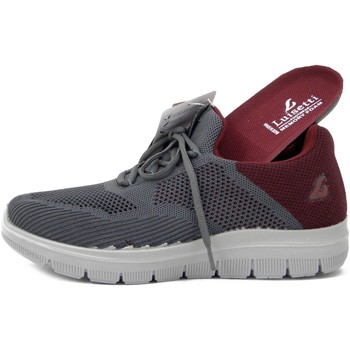 Luisetti Homme Chaussures, Basket, Textile-31120 Gris