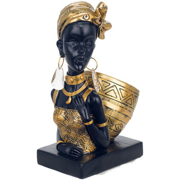 Maison & Déco Statuettes et figurines Signes Grimalt Figure Africaine Avec Base Noir