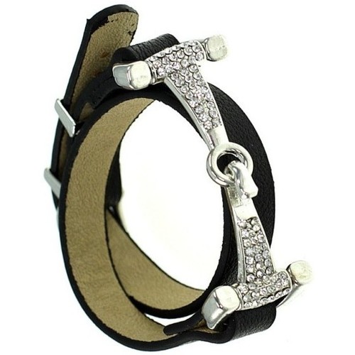 Coco & Abricot Femme Bracelets Sc Crystal DB0327-NOIR-3A Noir