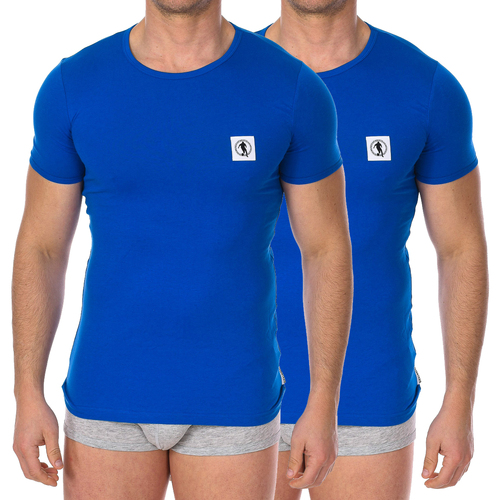 Vêtements Homme IZ-99 Sweatshirt mit Patch Schwarz Bikkembergs BKK1UTS07BI-BLUE Bleu