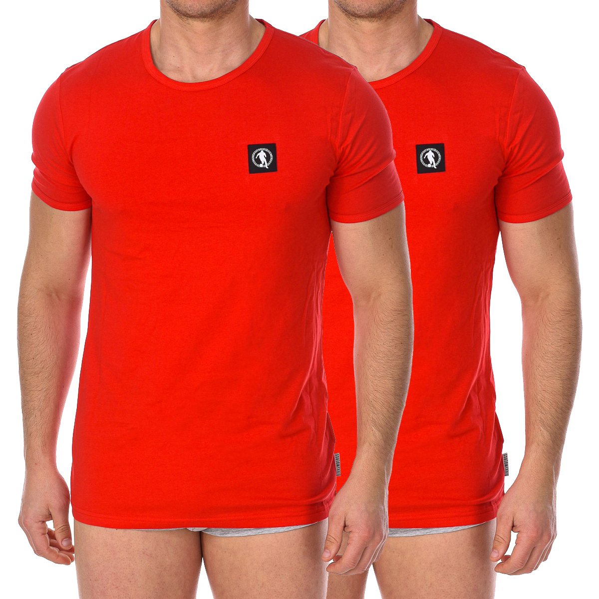 Vêtements Homme T-shirts manches courtes Bikkembergs BKK1UTS07BI-RED Rouge