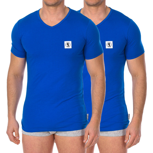 Vêtements Homme IZ-99 Sweatshirt mit Patch Schwarz Bikkembergs BKK1UTS08BI-BLUE Bleu
