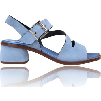 Chaussures Femme Airstep / A.S.98 Plumers Sandalias Casual con Tacón para Mujer de  3520 Bleu
