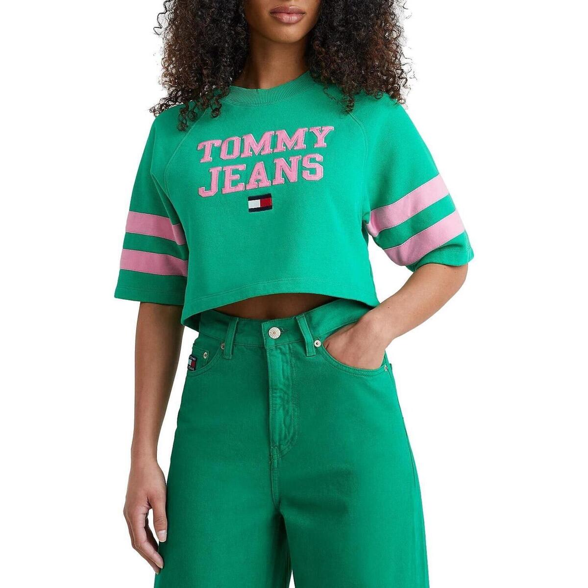 Vêtements Femme Sweats Tommy Jeans  Vert