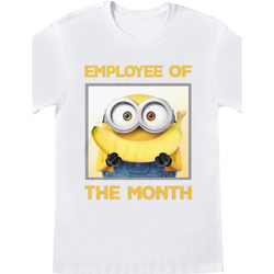 Vêtements T-shirts manches longues Minions Employee Of The Month Multicolore