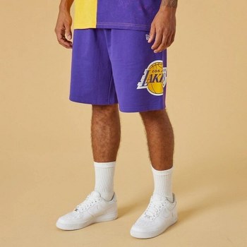 Vêtements Homme Shorts / Bermudas New-Era Short Los Angeles Lakers violet
