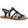 Chaussures Femme Sandales et Nu-pieds Miss Boho Sandales / nu-pieds Femme Noir Noir