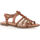 Chaussures Femme Sandales et Nu-pieds Miss Boho Sandales / nu-pieds Femme Marron Marron