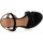 Chaussures Femme Sandales et Nu-pieds Les fées de Bengale Sandales / nu-pieds Femme Noir Noir